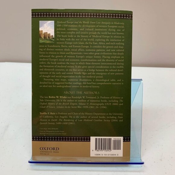 Medieval Europe and the World Robin W. Winks Teofilo F. Ruiz - Picture 2 of 4